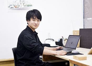 阿佐ヶ谷美術専門学校　デザイン学科　リビングプロダクトデザインコース　３年生　関　凌太さん
