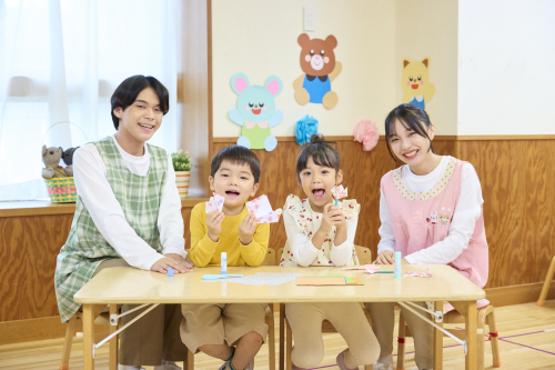 保育士コース午前午後通学スタイル