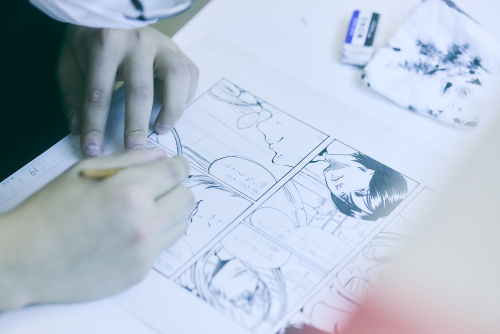 マンガ制作コース/マンガ作画コース/マンガ原作・ライトノベルコース