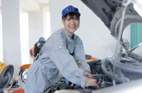 奈良県立王寺工業高等学校 就職先：トヨタユナイテッド奈良株式会社 湯川 愛祢さん