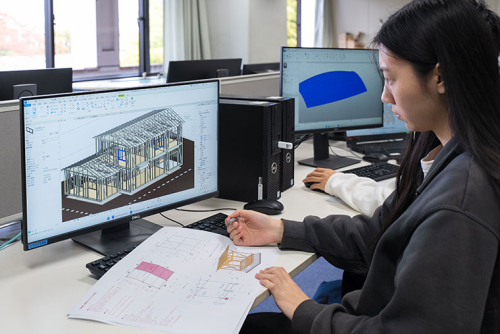 サイバーセキュリティ科（4年制）／ＩＴスペシャリスト科（4年制）／AIシステム科／情報処理科／ゲームプログラミング科／電子・電気科／機械設計科／建築学科（4年制）／建築設計科