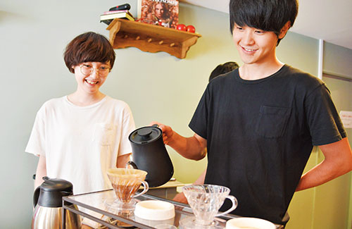 2年制 週3日制 カフェ＆バリスタ専攻