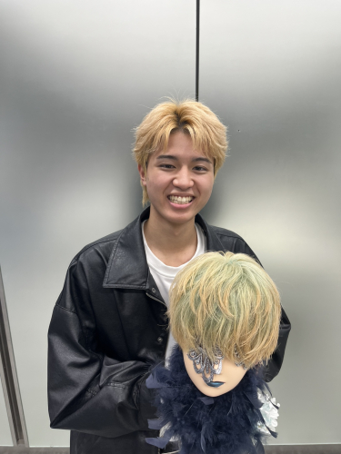 埼玉県立　三郷北高等学校 【美容科】小椋壮一朗さん