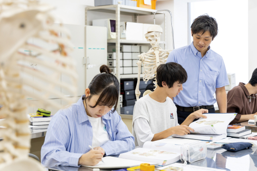 理学療法学科　授業風景