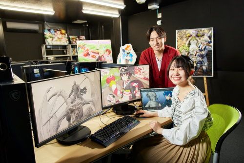 最新の校舎・設備で学ぶ！