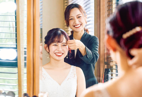 【ブライダルヘアメイクアップアーティスト】SHISEIDO 大塚 ひなたさん