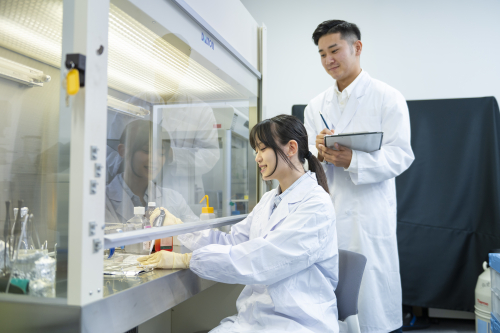 最先端の設備で、化学をとことん楽しむ