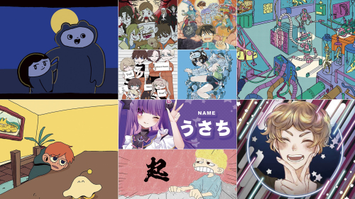 クリエイティブイラスト科